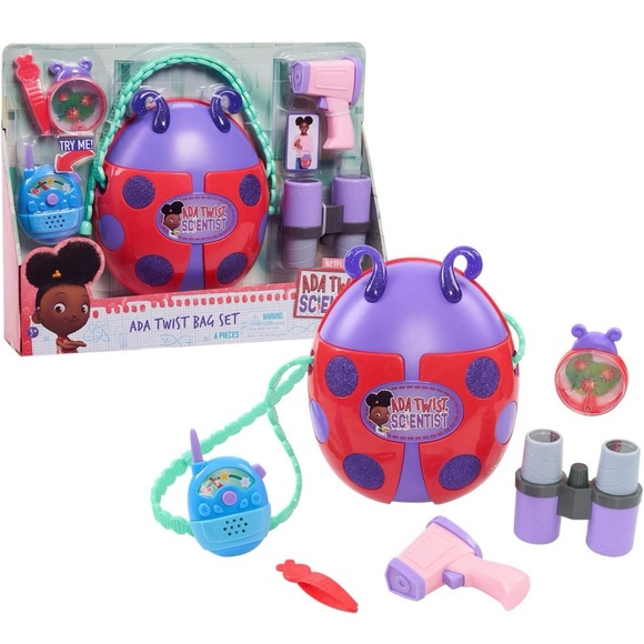 ADA TWIST SCIENTIST • Carry Bag Toy Set • 6 Piece Set • - Picture 15 of 16